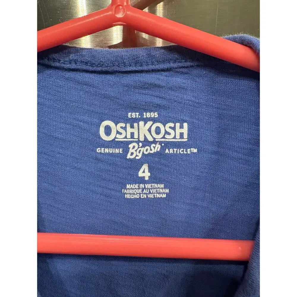 5/$15 Blue LS - Oshkosh B'Gosh - 4